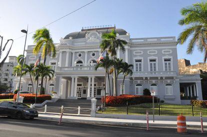 Antiguo casino de la capital puertoriqueña.