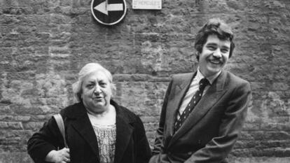 Capmany i Maragall el 1983, poc abans de ser nomenada regidora de Cultura.