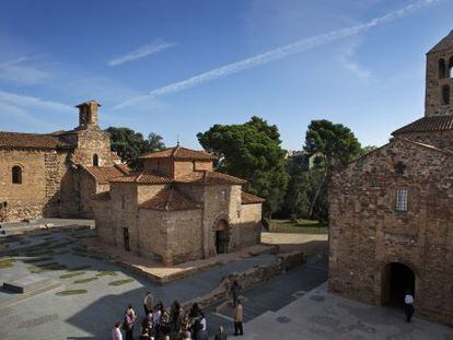 Las iglesias de Terrassa, cuya restauraci&oacute;n ha sido premiada por la ACM.