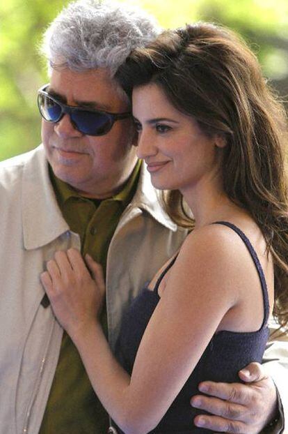 Pedro Almodóvar y Penélope Cruz.