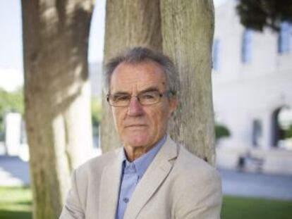 Javier P&eacute;rez Royo, n&uacute;mero tres de Podemos por Sevilla, este lunes. 