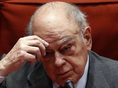 Jordi Pujol, ex presidente de la Generalitat de Cataluña.