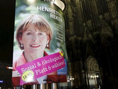 La nueva alcaldesa de Colonia Henriette Reker.