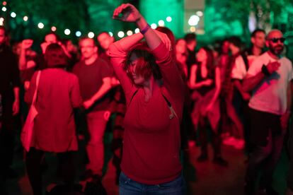 El público de un festival de música en 2021.