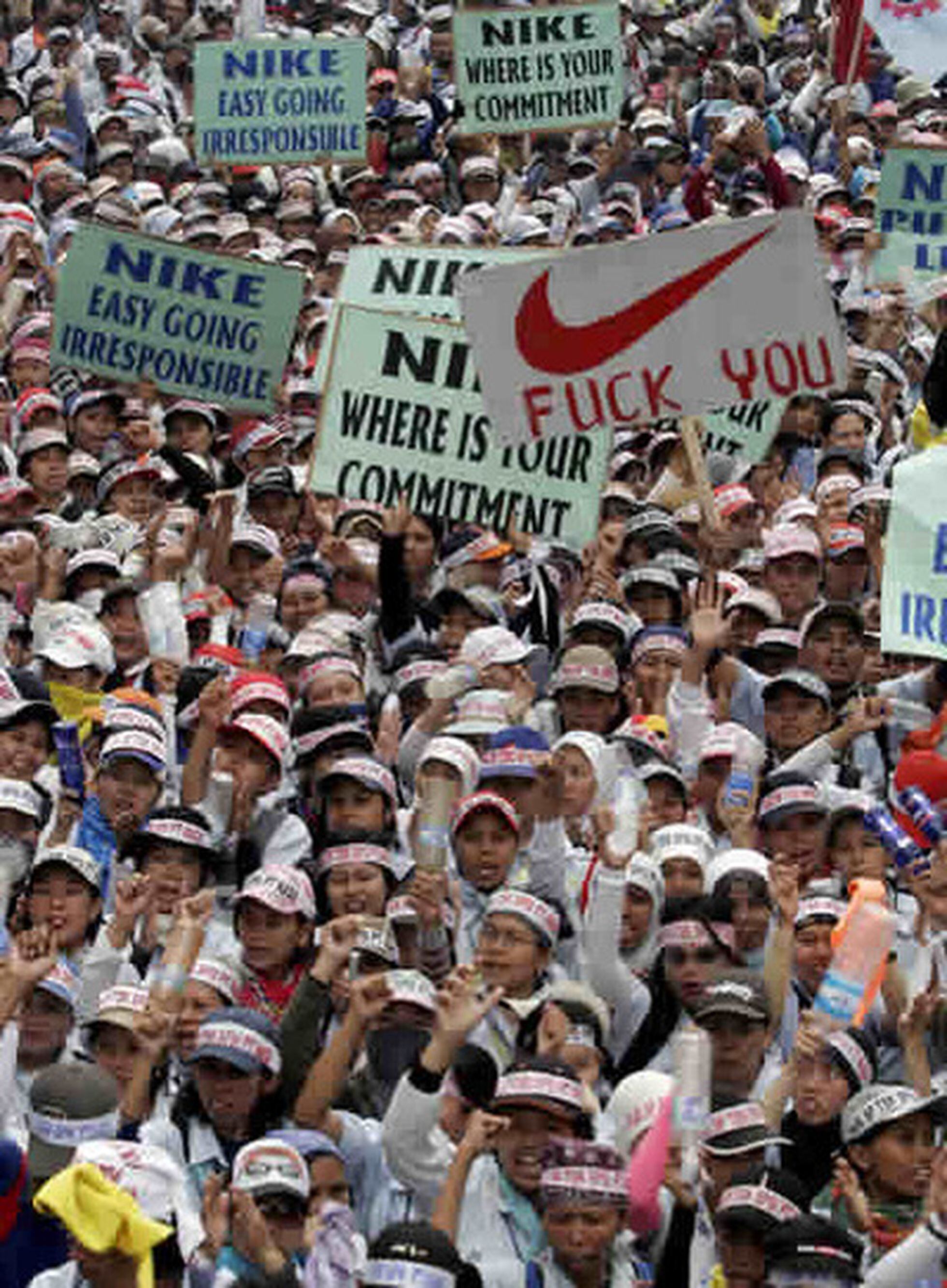 Citar frágil rodear Miles de indonesios vuelven a manifestarse contra Nike | Economía | EL PAÍS