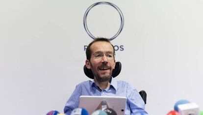 Pablo Echenique, secretari d&#039;organitzaci&oacute; de Podem.