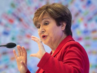 La directora gerente del FMI, Kristalina Georgieva.