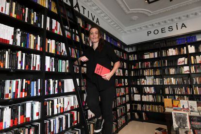 Andrea Stefanoni, escritora y propietaria de la recién inaugurada librería La Mistral, en la Travesía del Arenal.
