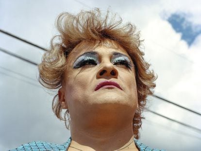 Saúl Armendáriz, Cassandro, fotografiado en El Paso (Texas) en 2018.