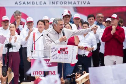 Adán Augusto, secretario de Gobernación, en su discurso el 12 de junio de 2022.