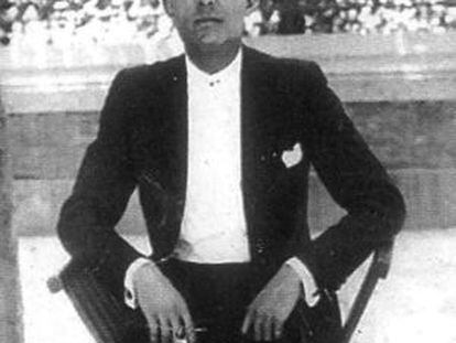 El cantaor Juan Valencia Carpio, 'Juanito Mojama'.
