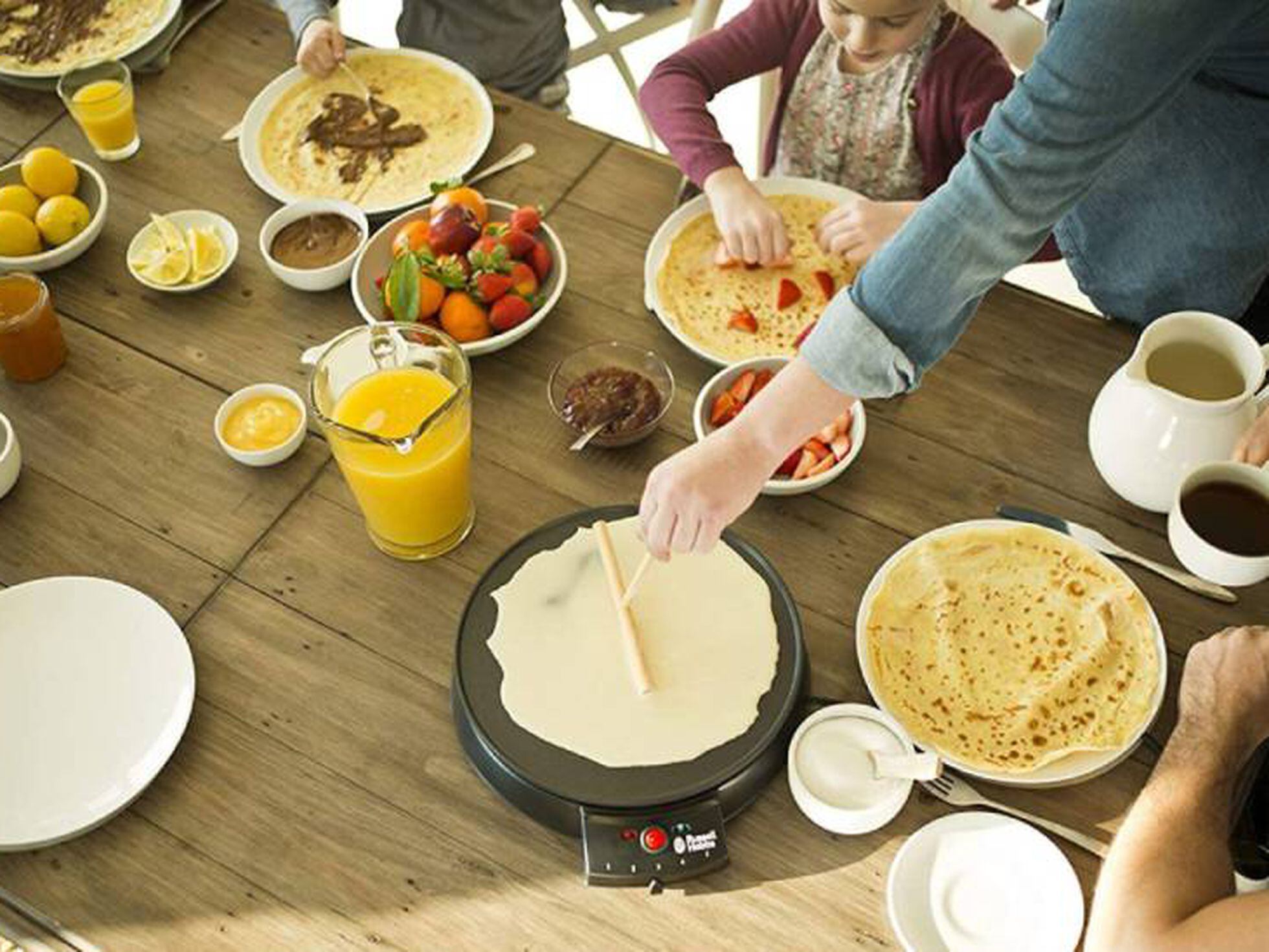 Comprar Máquina eléctrica para hacer crepé, máquina para desayuno