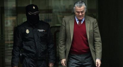 El extesorero del PP Luís Bárcenas, el pasado 1 de mayo.
