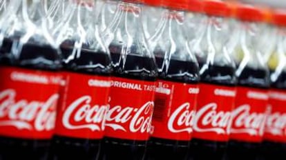 Botellas de Coca-Cola.