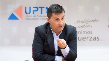 Eduardo Abad, presidente de UPTA, en una imagen cedida por su organización.