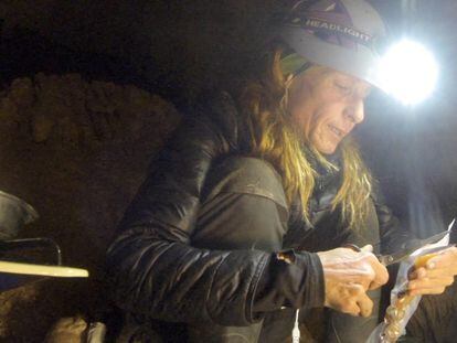 Beatriz Flamini, la alpinista que pasó 500 días en una cueva en Motril (Granada).