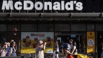 Local de McDonald's en Madrid