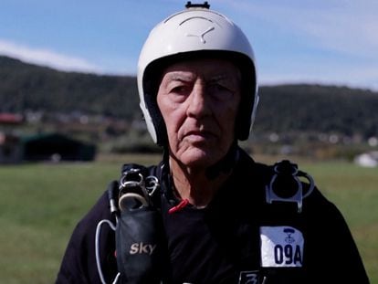 Ibrahim Kalesic, el paracaidista más veterano de europa