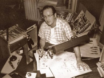 Steve Ditko en una foto de archivo.