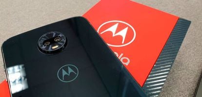 El Moto Z3 Play en su presentación en España