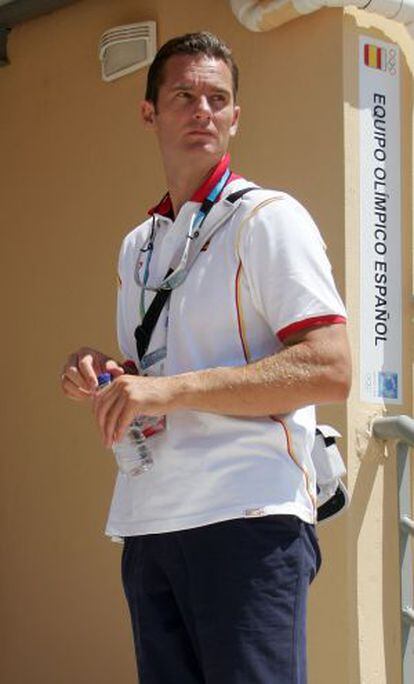 Urdangarin, durante los Juegos Olímpicos de Atenas, en 2004.