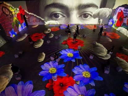 L'exposició immersiva de Frida Kahlo a Ideal.
