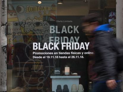 Publicidad del 'Black Friday'.