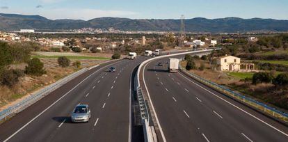 Una de la autopistas de Abertis en España.