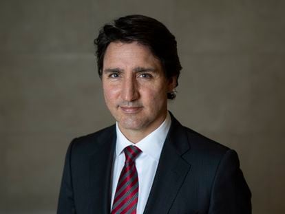 El primer ministro canadiense Justin Trudeau durante una entrevista el pasado 16 de diciembre en Ottawa.