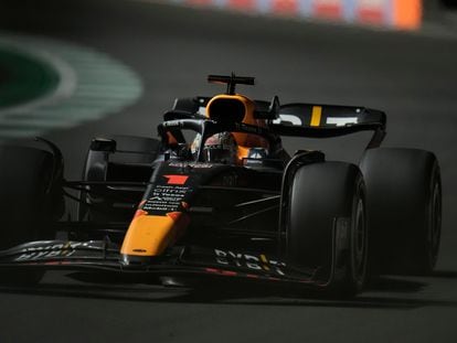 Max Verstappen, durante la carrera.