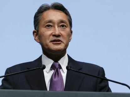 El presidente y director ejecutivo de Sony, Kazuo Hirai.