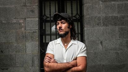 Paco Bezerra, autor de la obra 'Muero porque no muero (La vida doble de Teresa)', fotografiado la semana pasada en Madrid.