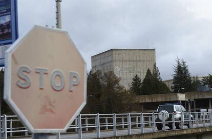 Vista exterior de la central nuclear de Garoña