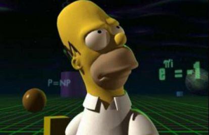 Homer, ante la identidad de Euler.