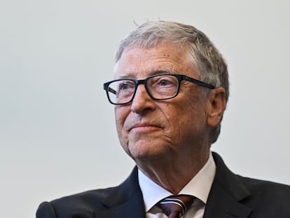 El fundador de Microsoft, Bill Gates, durante una visita a Londres (Reino Unido), el pasado 15 de febrero.