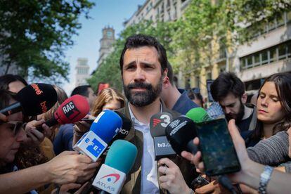 Roger Torrent, presidente del Parlament.