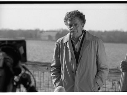 Imagen del documental 'Kurt Vonnegut: a través del tiempo' de Robert R Weide, disponible en Filmin.