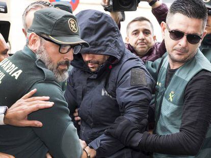 Jorge Ignacio Palma, detenido por la desaparición de Marta Calvo, en una imagen tomada a principios de diciembre.