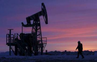 Campo petrolífero de Bashneft, en Bashkortostan (Rusia).