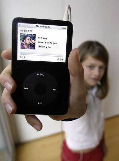 El omnipresente iPod.