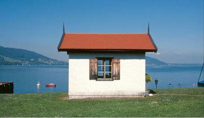 Cabaña de Gustav Mahler. Steinbach, Austria, en la exposición 'Cabañas para pensar'.