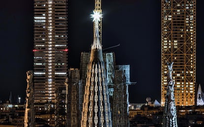 L'estrella de la Sagrada Família.