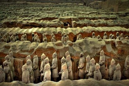 Los guerreros de terracota de Xi’an, en la provincia china de Shanxi.