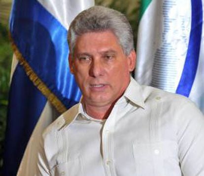En la imagen, el primer vicepresidente de Cuba, Miguel Díaz Canel. EFE/Archivo