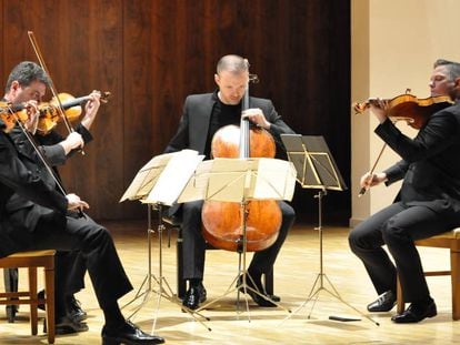 Cuarteto de Jerusalén en el Auditorio Nacional de Madrid.