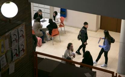 Facultad de Ciencias Políticas de la Universidad Complutense de Madrid, el pasado noviembre.