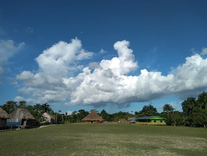 La aldea São Luís, perteneciente al pueblo kanamari, en el Valle del Javari, extremo este del amazonas brasileño.
