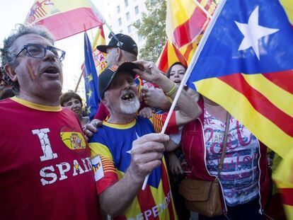 Imagen de una manifestación en Barcelona.