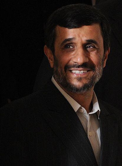 Mahmud Ahmadineyad, durante la conferencia sobre el racismo en Ginebra.