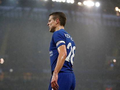 Azpilicueta, durante el partido de la Premier ante el City.